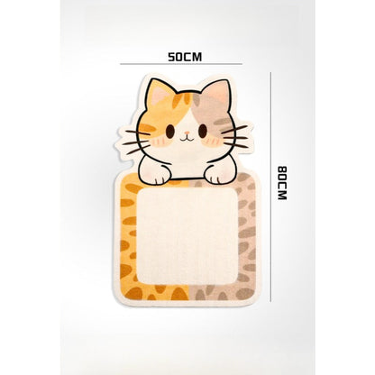 Self-Adhesive Cartoon Cat Scratcher Mat – Cute, Claw-Friendly Home Protection
